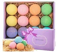 Juego de regalo de bomba de baño con estuche de unicornio pequeño, regalo de lujo hecho a mano, Navidad/cumpleaños