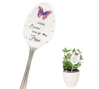 Juego de regalo de marcadores para plantas en forma de cuchara (estilo 9)