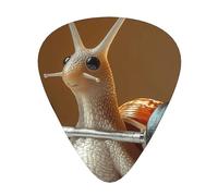 Juego de regalo de púas de caracol para levantamiento de pesas, púas suaves y duraderas para guitarra acústica, eléctrica y bajo, regalo perfecto para amantes de la guitarra y músicos