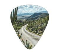 Juego de regalo de púas de guitarra Desert Rode - Púas suaves y duraderas para guitarra acústica, eléctrica y bajo, regalo perfecto para amantes de la guitarra y músicos
