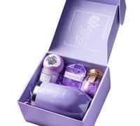 Juego de regalo de spa de cumpleaños para mujer, juegos de baño para mujer, accesorios de baño, elegante, relajante, para mujeres, mamá, esposa, novia