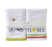 Juego de regalo de toallas de mano de 4 piezas Sunshine de SKL Home, surtido