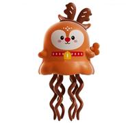 Juego de regalo mágico mini dancing fantasma wind-up de juguete, Creative Twisting Clockwork Sliding Crawling Octopus for Halloween Christmas, Spooky Party Decor Gift for Holidays Birthday, No Battery