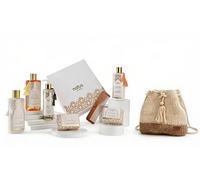 Juego de regalo para mujer - Estuche de belleza Natus con cuidado natural + bolso y accesorios hechos a mano - Artesanía auténtica marroquí - Oferta especial - Envío gratis