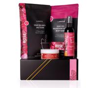 Juego de regalos de spa de mares muertos de lujo - Camas de magnesio de bao Bath Almohada de almohada y lino y mscara de barro - Kit de aromaterapi