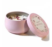 Juego De Regalos De Velas Perfumadas, Velas En Tarro De Hojalata De Viaje De Cera De Soja For El Hogar De Mamá, For Navidad, Cumpleaños, Acción De Gracias, Día De La Madre(Jasmine)