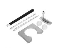 Juego de Regalos Putting, Juego de Putter de Entrenamiento de práctica de Golf para Uso con la Mano Derecha (1 Club de Golf + 2 Pelotas de Golf + 1 portaequipajes + 1 Bolsa de Transporte)