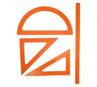 Juego De Reglas Braille, Suministros Portátiles De Aprendizaje Para Ciegos, Kit De Medición Precisa De Braille, Transportador Triangular Multifuncional Y Juego De Reglas Para Personas Con Problemas