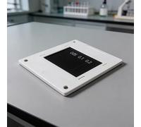 Juego de rejilla de difracción circular de 50 x 50 mm con diseños de doble y triple ranura adecuados para investigación óptica de laboratorio y educativa (una sola ranura)