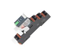 Juego de relé electromagnético intermedio RX G, 24 VCC con LED, 8 pines, 5, 220 VCA, base enchufable, protección contra sobretensiones, 2NO, 2NC, DIN35mm(RX G11A22-RGZE05P-480)