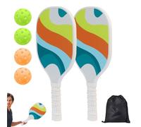 Juego de remo de pelota | Raqueta ligera | Accesorios deportivos portátiles | Juego de remo deportivo con bolsa | Remo de pelota deportiva | Raqueta deportiva de pelota deportiva, raqueta deportiva