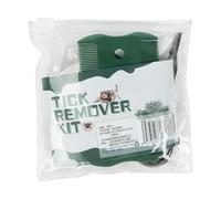 Juego de removedor de perros genérico, para mascotas, Flea Puller, 11 x 11 cm, 4,33 x 4,33 pulgadas, ergonómico multifunción, kit seguro no deslizante, fácil remoción, conjunto de 3 piezas, para