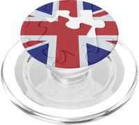 Juego de reorganización de Bandera del Reino Unido PopSockets PopGrip para MagSafe