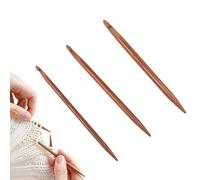 Juego de reparación de agujas de ganchillo, 3 piezas, ergonómico, portátil, juego de agujas de ganchillo, para coser, hecho a mano, bricolaje, uso diario, hogar, interior, adultos, niños, mujeres