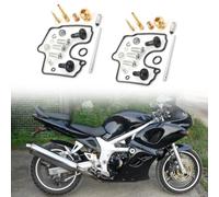 Juego de reparación de carburador para Suzuki SV650 SV650S 1999-2002 - Kit de reparación de carburador de motor con arandelas de sellos de resortes - Piezas de repuesto directas