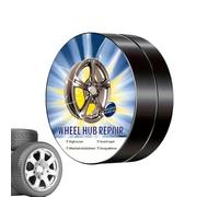 Juego de reparación de llantas, bálsamo de renovación de 50 ml, con para reparación de arañazos de llantas, para el cuidado exterior de neumáticos en caso de decoloración en llantas para camiones SUV