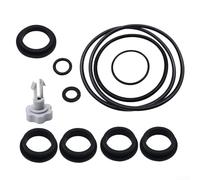 Juego de reparación de piezas de bomba de filtro de arena de repuesto, compatible con bombas de filtro de arena Intex, válvula de liberación de aire y juntas tóricas, 1 paquete (12 piezas)