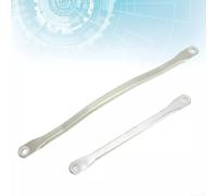 Juego de reparación de varilla de empuje de enlace de limpiaparabrisas 28840ax60a de repuesto duradero con sistema Micra K12 20032010, brazos de metal para parabrisas, 2 piezas, limpiaparabrisas negro