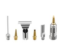 Juego de reparación eficiente de soldador, herramienta de calefacción para electrónica para reparaciones precisas, herramientas, accesorios, kit de soldador preciso