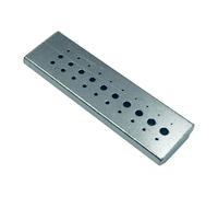 Juego de reparación ergonómica de horólogo con plan de fila triplicada para reparaciones de movimiento eficientes y modificaciones de casos, herramienta de placa perforadora