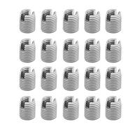 Juego de reparación helicoidal de inserción de rosca de tornillo autorroscante de Metal de 20 piezas M4x8mm para reparación de aluminio y magnesio
