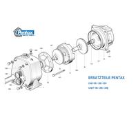 Bomba Pozo Profundo 3 Pulgadas CS 3SRm3/22-1.1 Con 40m Cable 230V/0,75kW