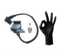 Juego de repuesto de bobina de encendido para motosierra serie 009 010 011 012 015, enchufe BM6A incluido, cable de 20 cm, OEM 1114 404 3200 1110 400 7005
