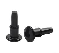 Juego de repuesto de botón de interruptor de bloqueo, 2 piezas para sierra ingletadora compatible con LS1214 LS1040 y herramientas relacionadas