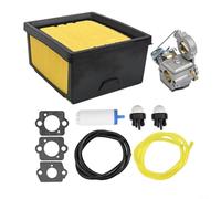 Juego de repuesto de carburador con filtro de aire, filtro de combustible y juntas para K750 K760 K770 que proporciona una mejor entrega de combustible y un arranque más suave del motor