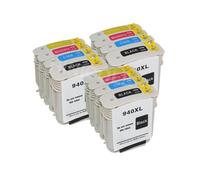 Juego de Repuesto de Cartuchos de Tinta compatibles 940 XL Compatible con impresoras HP940 Officejet Pro 8000 8500 8500A