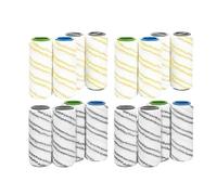 Juego de repuesto de cepillo giratorio, compatible con Karcher FC3/FC3D/FC5/FC7, repuesto de mantenimiento for limpiador de pisos eléctrico(Set 16PCS)