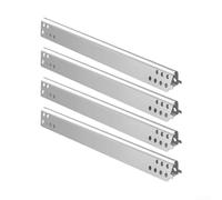 Juego de repuesto de placa de calor de acero inoxidable para parrillas Charbroil, 4 piezas, optimiza la experiencia de cocción