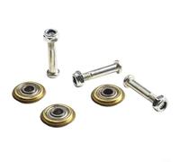 Juego de repuesto de rueda de puntuación de porcelana de 22 x 6 mm | Construcción de metal duro, tamaño preciso de 22 x 6 x 6 mm, para duradero para porcelana, incluye tornillos de montaje