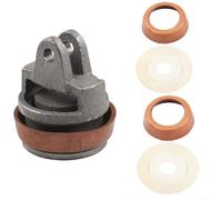 Juego de repuesto de sello y pistón para bombas de mango modelo 75 con componentes de hierro fundido y cuero tratado con cera para mejorar la durabilidad del sello y la eficiencia de la bomba