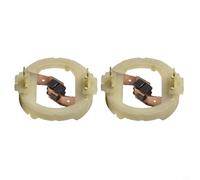 Juego de repuesto de soporte de escobillas de carbono para Makita CB430 BGA450 BGA452 BGD800 DGA452 Herramienta eléctrica Kit de reparación de brocas de carbón con cubiertas y montaje de plástico y