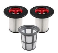 Juego de Repuesto Filtro HEPA y Tapa del Filtro 12036642 12023349 compatible con Aspiradora Bosch Unlimited Gen2 Serie 8
