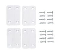 Juego de repuesto multiusos de ABS para refrigeradores, bisagras, postes y tornillos para mantener en frío y fácil mantenimiento, uso diario, bisagras y pestillos de repuesto