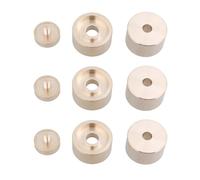 Juego de repuesto para botón de trompeta, válvulas de trompeta superior e inferior, accesorios de reparación de piezas de instrumentos de trompeta