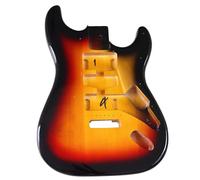 Juego De Repuesto Para Guitarra Accesorios para instrumentos de bricolaje para modificación de cuerpo de guitarra de un solo balancín con colores brillantes de puesta de sol