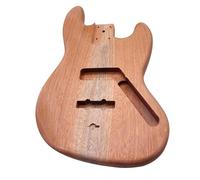 Juego De Repuesto Para Guitarra Cuerpo De Bajo De Madera De Okoume Para Bajo Eléctrico Barril De Color Natural Bricolaje Para Bajo JB PB(For JB)