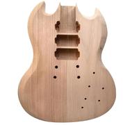 Juego De Repuesto Para Guitarra Cuerpo De Guitarra Eléctrica De Caoba Humbuckers Agujero Instrumentos De Cuerda Accesorios