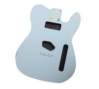 Juego De Repuesto Para Guitarra Cuerpo Dividido En El Centro De Fresno De Pantano Pintado Para Guitarra Eléctrica TL(Blue)