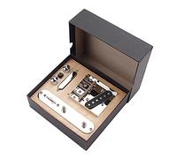 Juego de repuesto para guitarra eléctrica, puente medio, pastillas de bobina única, compatible con guitarras eléctricas