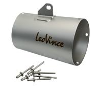 Juego de repuesto para silenciador trasero LeoVince acero inoxidable 160mm