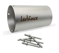 Juego de repuesto para silenciador trasero LeoVince acero inoxidable 160mm