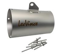 Juego de repuesto para silenciador trasero LeoVince acero inoxidable 160mm