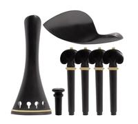 Juego de Repuestos para Violín 4/4 de Ébano, 1 Set