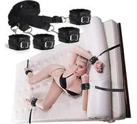 Juego de Restricciones de Sexo con Esposas Tobillo Juguetes Sexuales para Cama Juego de Bdsm Juego de Cama Restricciones SM Juguete Sexual para y Parejas Juego