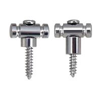 Juego de retenedores de cuerda de guitarra con tornillo de montaje, accesorio de guitarra eléctrica, piezas de guitarra para cuerdas de guitarra, rodillos, árboles de cuerda