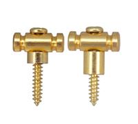 Juego de retenedores de cuerda de guitarra con tornillo de montaje, accesorio de guitarra eléctrica, piezas de guitarra para cuerdas de guitarra, rodillos, árboles de cuerda